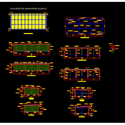Estructura a base de perfiles