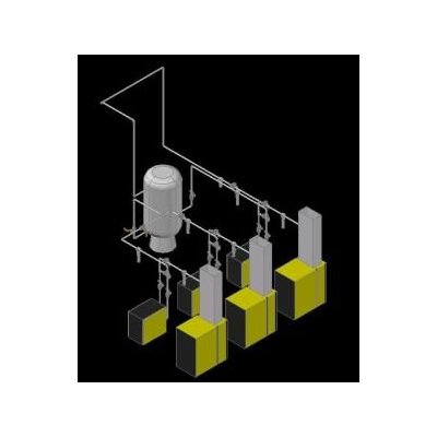 Sistema de compresores 3d