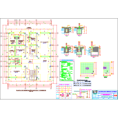 Plano de distribucion para centro de seguridad ciudadana