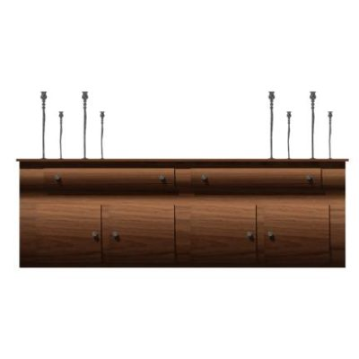 Mueble aparador 3d