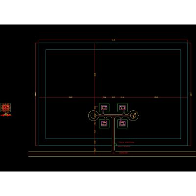 Plano de Bodega con Detalles de Corte