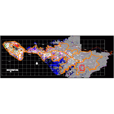 Plano de buenaventura - valle del cauca