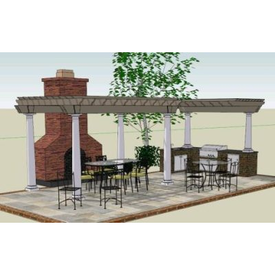 Terraza 3d