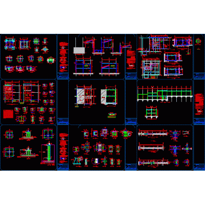 Detalles estructurales varios - estructuras metalicas