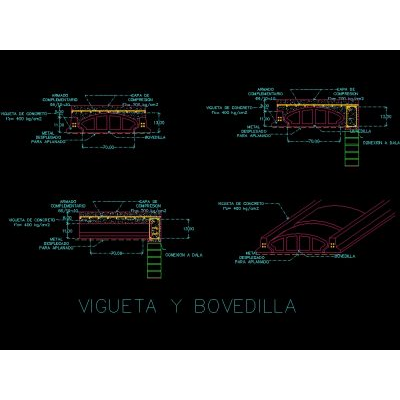 Viguetas y bovedilla