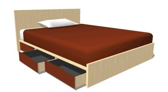 skp double bed