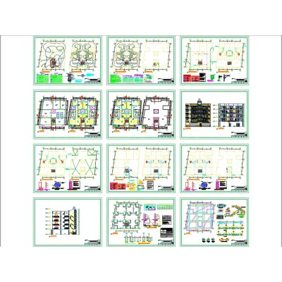 Vivienda multifamiliar con 2 departamentos por piso
