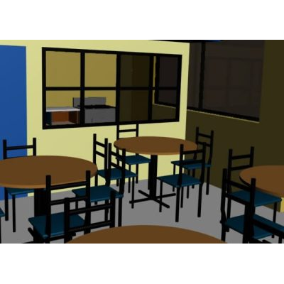 Bar cafeteria