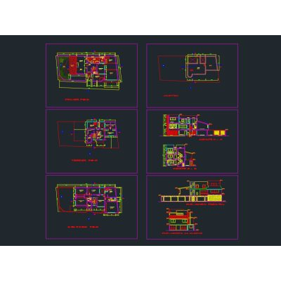Proyecto de Vivienda en Tres Niveles