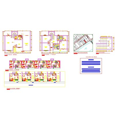 Vivienda unifamiliar adosadas de 10 x 7,5 metros