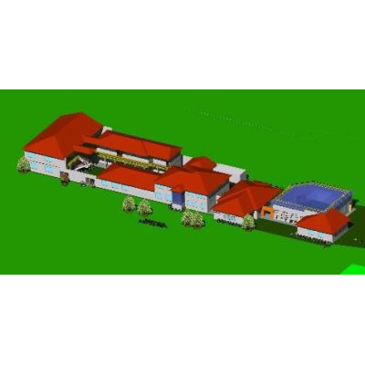 Centro cultural 3d