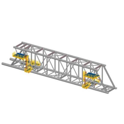 Puente con accesos