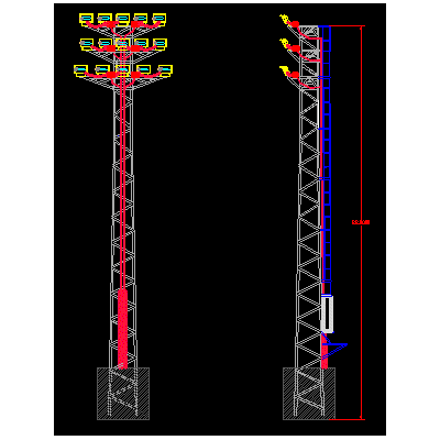 Torre iluminacion
