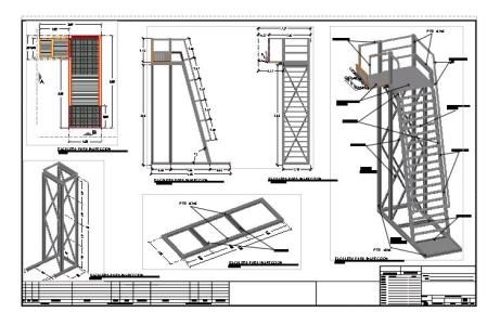 Ladder for 3d - 2d inspection
