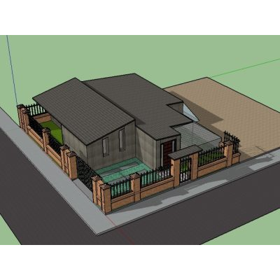 Vivienda bioclimatica con muro trombe