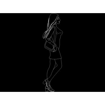 persona in elevazione