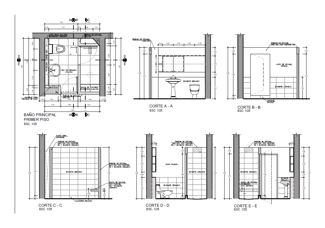 bathroom plan pdf