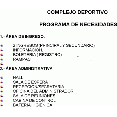 Complejo deportivo acuatico