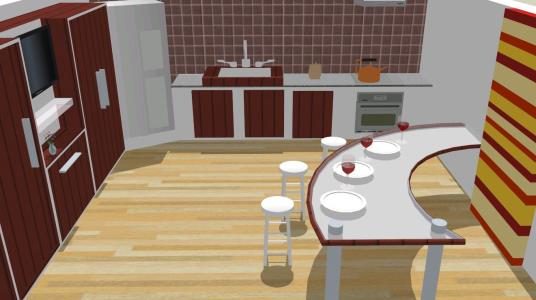 3D-Küche