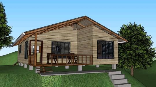 3d skp country cabin