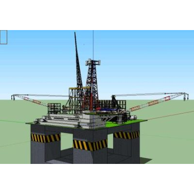 Plataforma acuatica