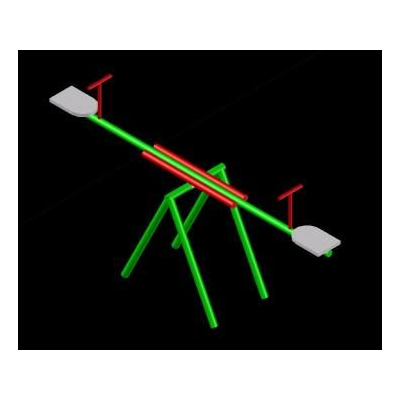 Sube y baja 3d