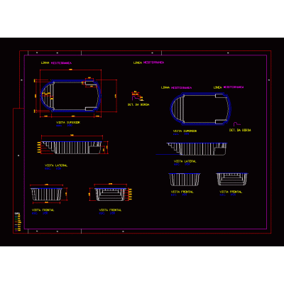 Piscina de fibra de vidrio 7m