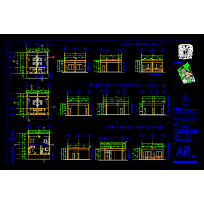 Diseños de Habitaciones para Hoteles 4 Estrellas