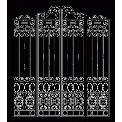 wrought iron gates