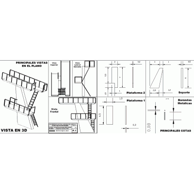 Rampa de piscina - unas 3d