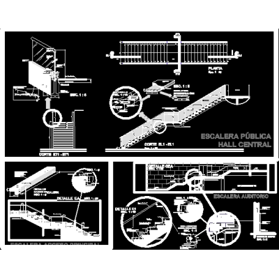 Escalera publica