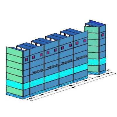 Manual rolling file for hanging folder