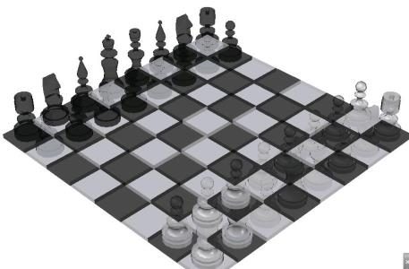 Schach - 3D-Spiel