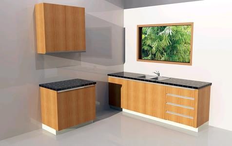 Muebles de cocina 3d