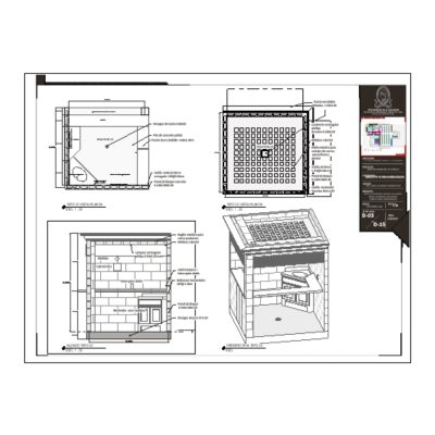Puesto tipo esquinas 2.10x2.10