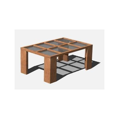 coffee table in 3d
