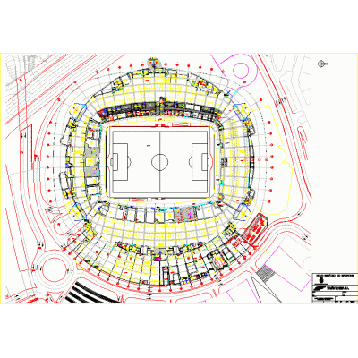 Plano de estadio