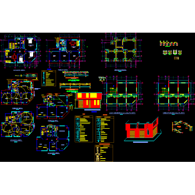 Commercial housing of popular typology of Peru