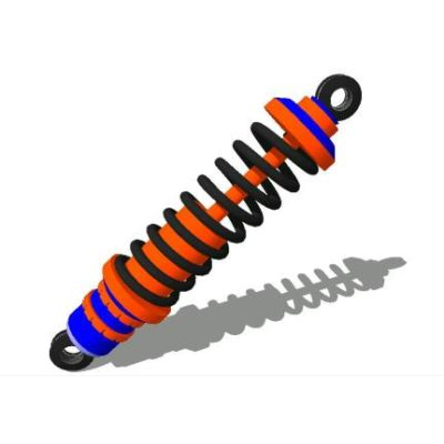 Amortiguador 3d