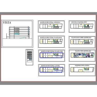 Proyecto Completo de Edificio Residencial