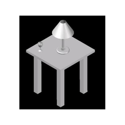 Mesa chica 3d