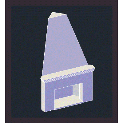 Chimenea y estufa de esquina