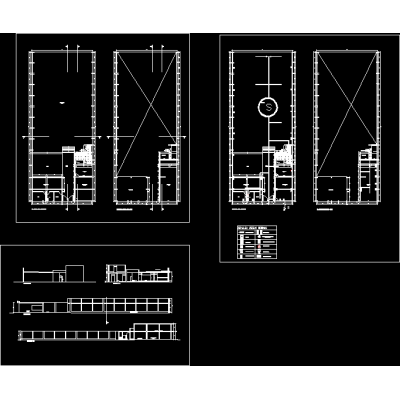 Centro recreativo con plano de seguridad