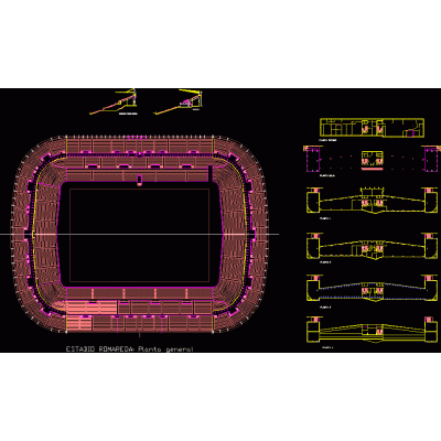 Plans of a Stadium