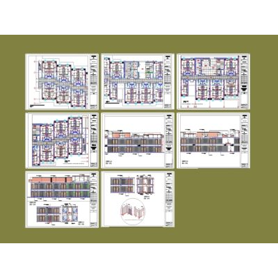 Proyecto Completo de Hotel con Detalles Arquitectonicos