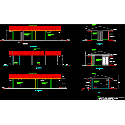 Control room - elevations