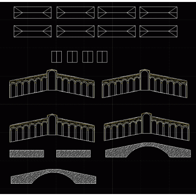 Plantilla para maqueta de puente  rialto