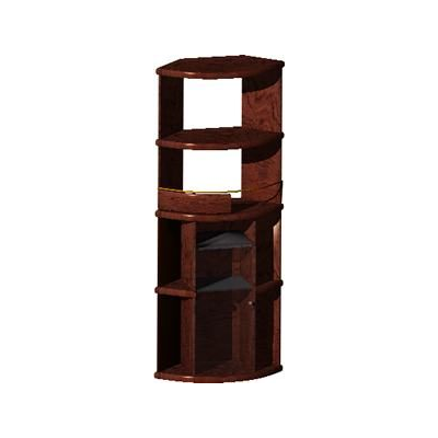 Elegante Mueble Esquinero 3D