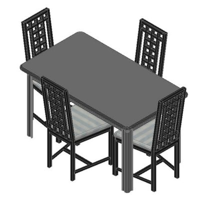 Modern Dining Room Set