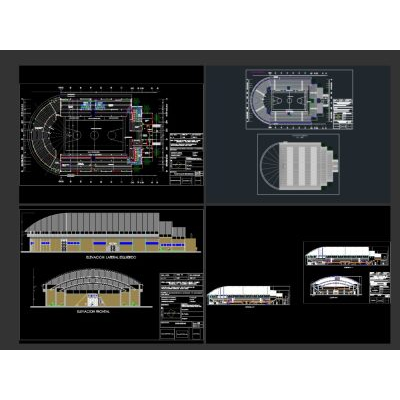 Proyecto completo coliseo cerrado